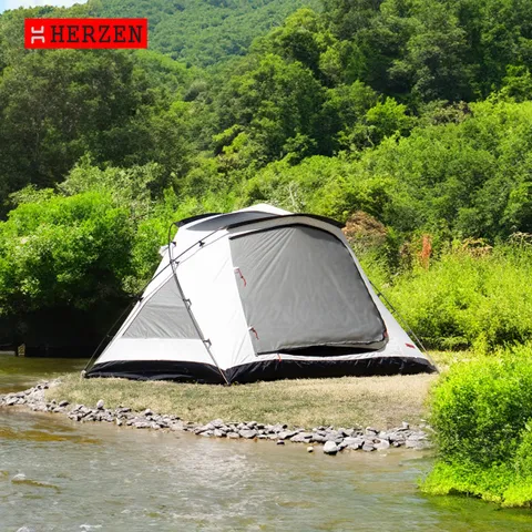 에르젠 이화지작S5 / 면이너텐트, 아이보리(블랙폴대)