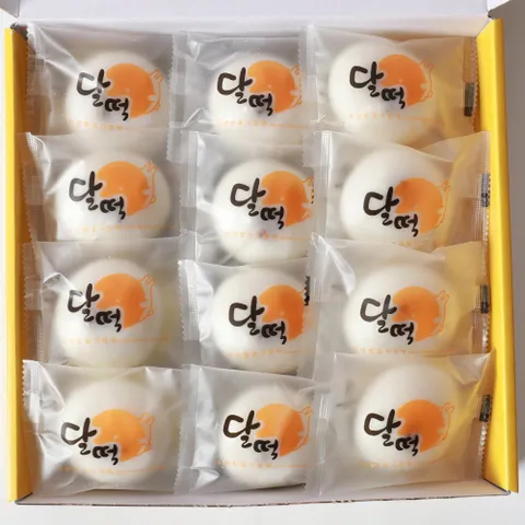 달떡 소화잘되는 잔기지떡 술빵 증편 편백나무 기정떡 개별포장 팥앙금, 30g, 36개