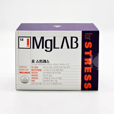 마그랩 포 스트레스 기프트팩 글루콘산 마그네슘 10입 (10일분), 250ml, 1개