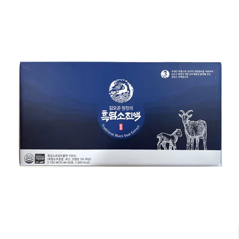 김오곤 흑염소진액 30개입 x 4박스, 2.1L, 4개