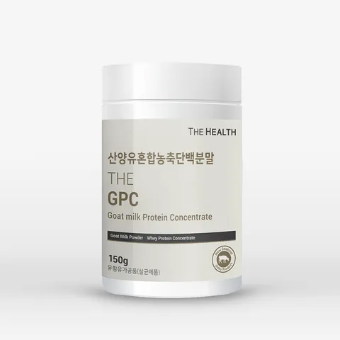 더헬스 THE GPC 뉴질랜드 자연방목 산양유 단백질 분말 150g 농축단백분말, 150g, 1개