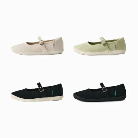 르무통 스위트 메리제인 여성 플랫슈즈, 블랙(블랙아웃솔)/..., 상세 설명 참조