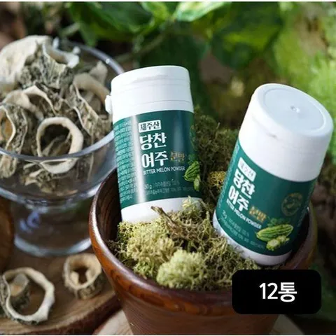 [NS홈쇼핑]일)제주산 당찬 여주분말 12통스푼 6개[33392745], 단일상품