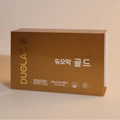 약국 정품 듀오락 골드 프로바이오틱스유산균 65일분_130포_2.5gx130개, 325g, 1개