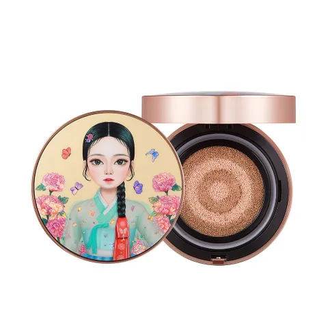 철벽녀 쿠션 시즌13 최신상 순수 쌀 대나무 미백수 쿠션 파운데이션 본품18g, 23호, 1개