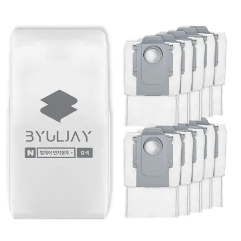 [호환]별제이 로보락 먼지봉투 S8 MAX V Ultra 더스트백 소모품 10 매, V울트라 먼지봉투 ..., 10개