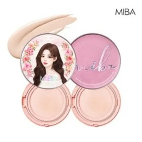 미바 시즌3 왕쿠션 파운데이션 더블쿠션 글로우 21호 본품