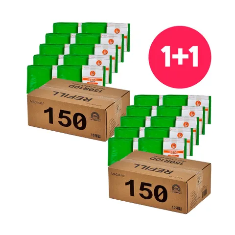 매직캔 리필 150 매직캔애니웨어 화장실휴지통 리필봉투 (호환 MNE150 MPV150)