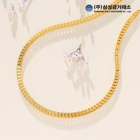 [삼성금거래소]24K 허니비 체인 목걸이 11.25g, 옐로우골드