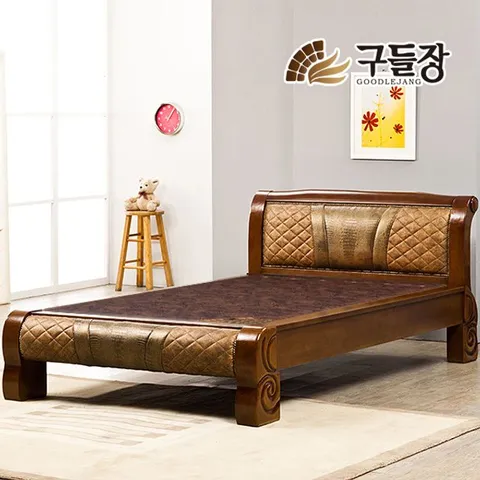 구들장 [구들장] 라온SS 슈퍼싱글 황토 흙침대, 브라운