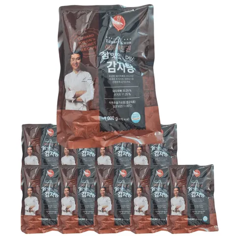 에드워드권 감자탕 1kg x 10팩 총 10kg, 1kg, 10개