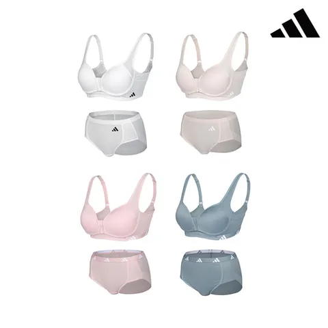 26SS 아디다스 정품 썸머 커버업 브라팬티 4세트 패키지