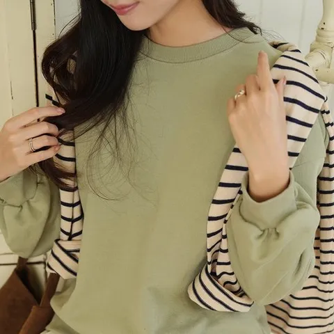 [하늘바라기] 모더니 무지 쭈리 맨투맨