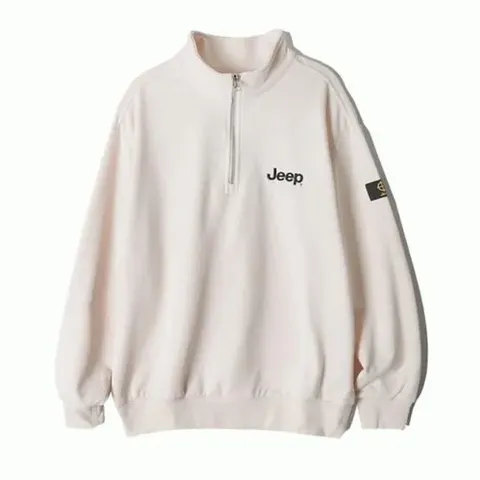 지프 반넥 반집업 맨투맨 JM5TSU856SG
