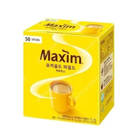 동서 맥심 모카골드마일드 커피믹스 50T X 2개 일회용 믹스 (14541518)