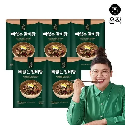 이영자 뼈없는 갈비탕 900g x 5팩