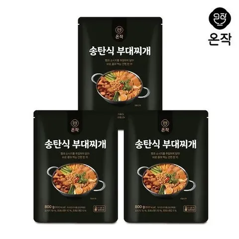 [온작]송탄식 부대찌개 800g 3팩