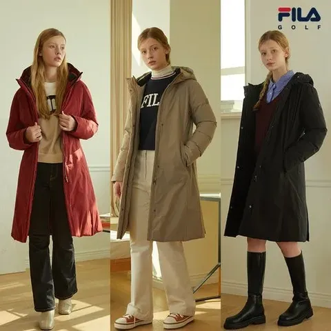 여성 헤비 롱패딩