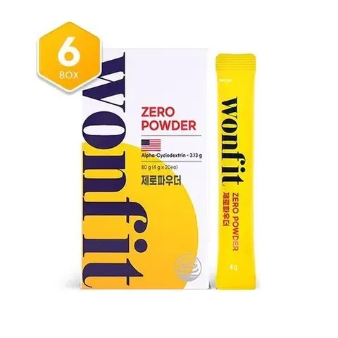 원핏 제로파우더 6박스