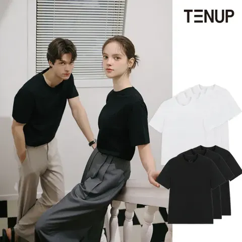 UNISEX 오가닉 면 튜블러 티셔츠 7종