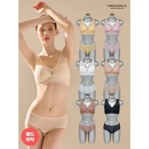 올오버 레이스 에어리핏 감탄브라+팬티 12종 풀세트_P352582944