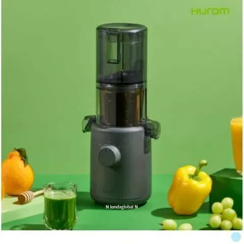 휴롬 멀티스크루 가벼운 콤팩트 슬림형 착즙기 차콜