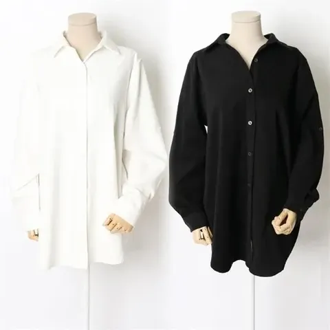 위쉬몰 HG 기본피치기모남방(6809H010) 빅사이즈