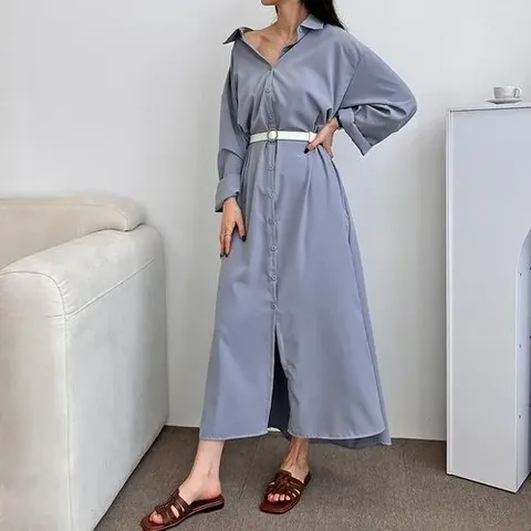 에델스 봄 셔츠 맥시 원피스 SD-230318 (10466588)