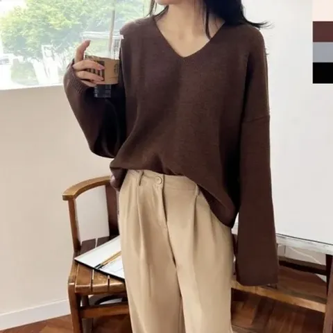 2L-UND 5011 데일리 브이넥니트 (KYR-WFGUVVU)