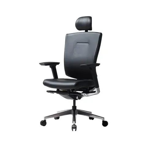 [듀오백] 브라보 BR-100L 좌판 인조가죽 의자