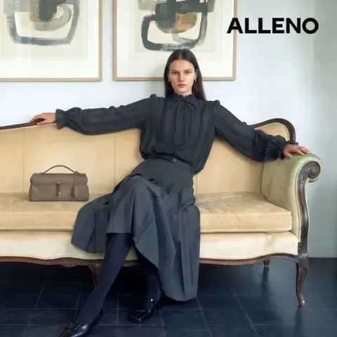 [ALLENO] 26FW 프릴 블라우스