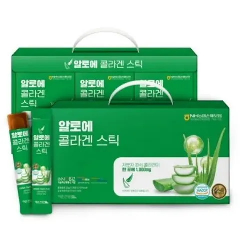 더조은 알로에 콜라겐 젤리스틱 20g x 30포