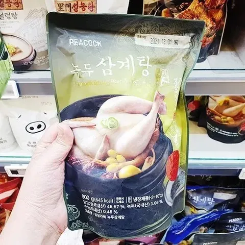 피코크 녹두삼계탕 900g tx91921_ice_4