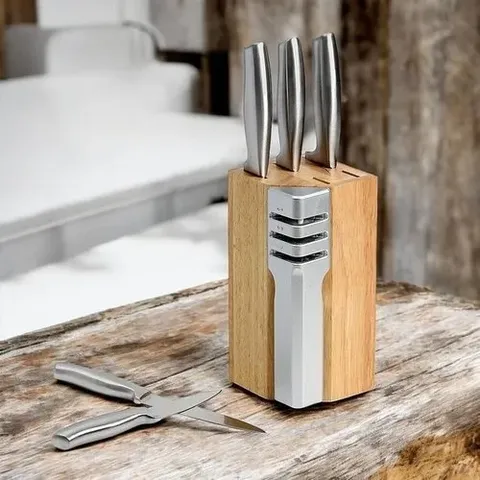 [JHQS02UC_52C5]샤프너 칼블럭 식도 5종세트