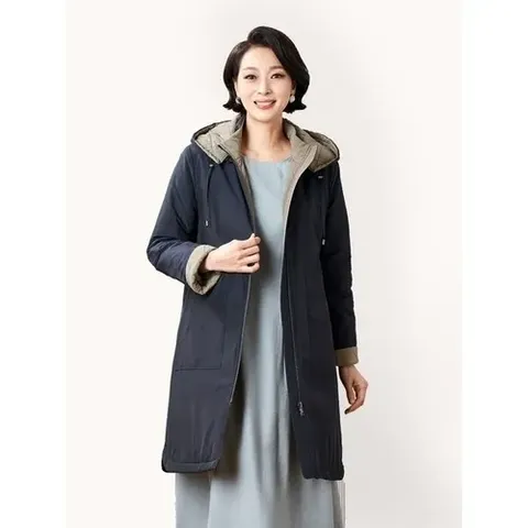 리베라 리버시블 퀼팅코트 K224CT01_P331358195