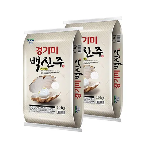 2025년산 경기미 백진주 20kg