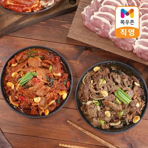 목우촌 오리불고기(간장6+매콤6)180g*12팩