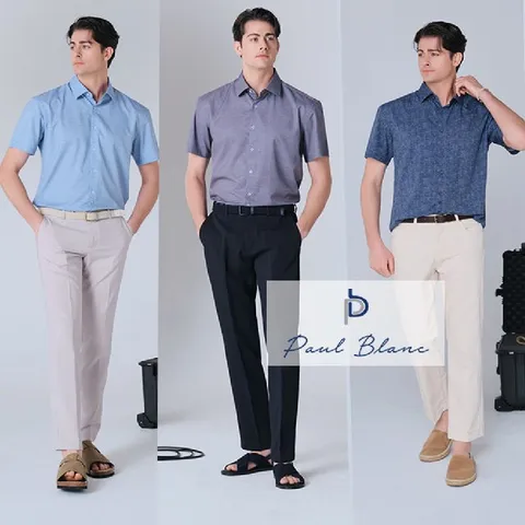 [폴블랑] 여름 남성 쿨셔츠 3종 세트