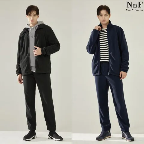 [NnF] 남성 플리스 집업 SET