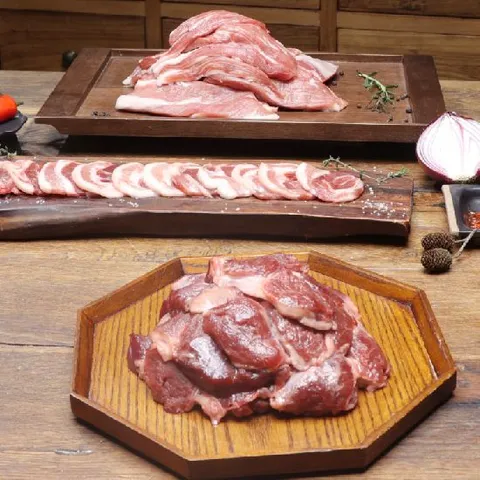 한돈 특수부위  6팩 (1.8kg)