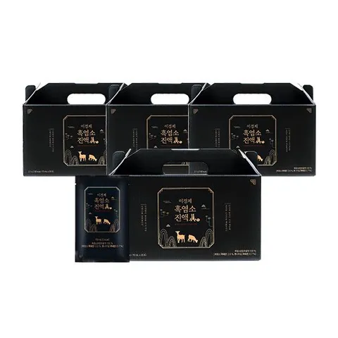 [이경제] 이경제 흑염소 진액 眞 (70ml×30포)×4박스, 총 120포