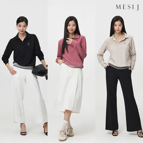 메시제이 카라티 블라우스 3종(여배우 윤소이 PICK)