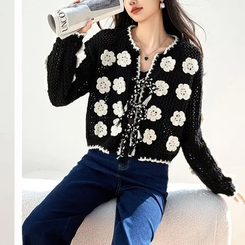 G126779_코사지장식 손뜨개 니트가디건 (WFFZM4L)