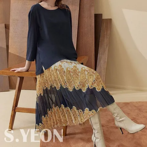 에스연 23 가을 반전 티블라우스 1종