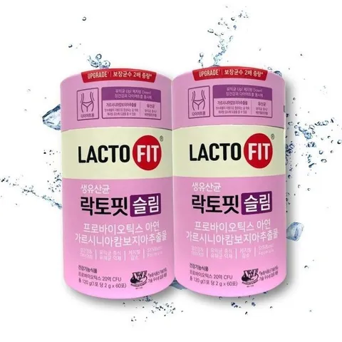 [종근당] 종근당건강 락토핏 슬림 2g 60포 X 2  TB