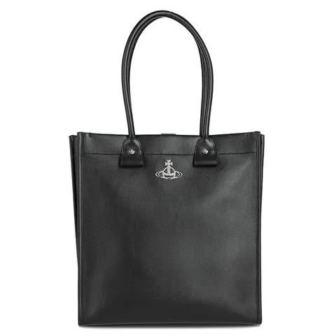 [비비안웨스트우드] 테디 ORB 로고 4204007M S000D N403 빅 토트백