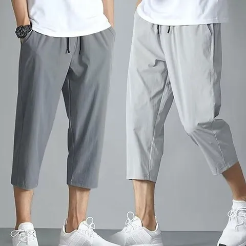 아이스 7부 밴딩팬츠 3color 여름 냉감 밴딩 7부바지 (WFJ2CYF)