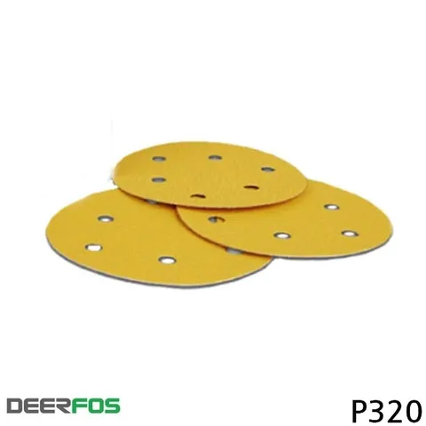 디어포스 125mm 6H 샌드페이퍼 100매입 320방 (WFHM10D)