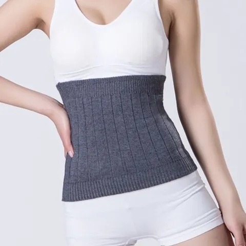 구매 방한 허리 겨울 복대 그레이 니트 (WFKIFAU)