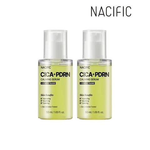 네시픽 새싹 시카 피디알엔 카밍 세럼 50ml x2개